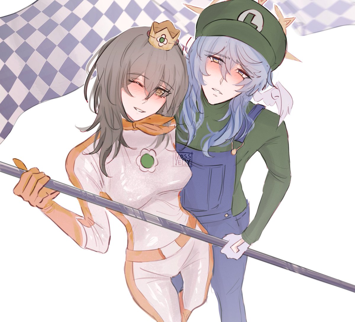 they give me daisy and luigi #sunstelle