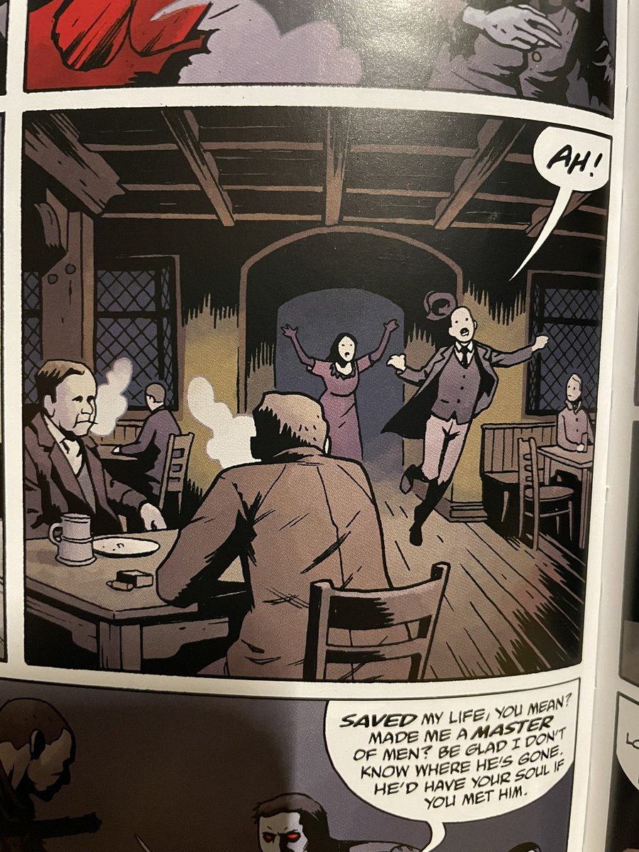 heykeavydean's tweet photo. Reading Baltimore finally and I’ll always love how artists handle things in far panels https://t.co/zHKPZaDKkL