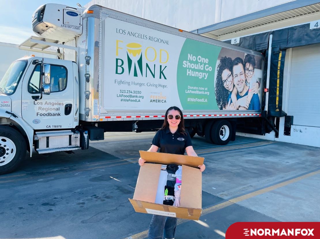 norfoxchem's tweet photo. #Mondaythoughts We believe that our responsibilities extend far beyond delivering high-quality solutions. Our #Norfox Team came together to #donate food and non-food items to @LAFoodBank to help families impacted by the #LosAngelesFires . https://t.co/myXXhTWlmH