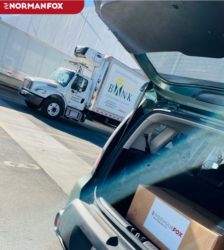 #Mondaythoughts We believe that our responsibilities extend far beyond delivering high-quality solutions. Our #Norfox Team came together to #donate food and non-food items to <a href="/LAFoodBank/">LA Regional Food Bank</a> to help families impacted by the #LosAngelesFires .
