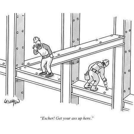 A cartoon by Robert Leighton