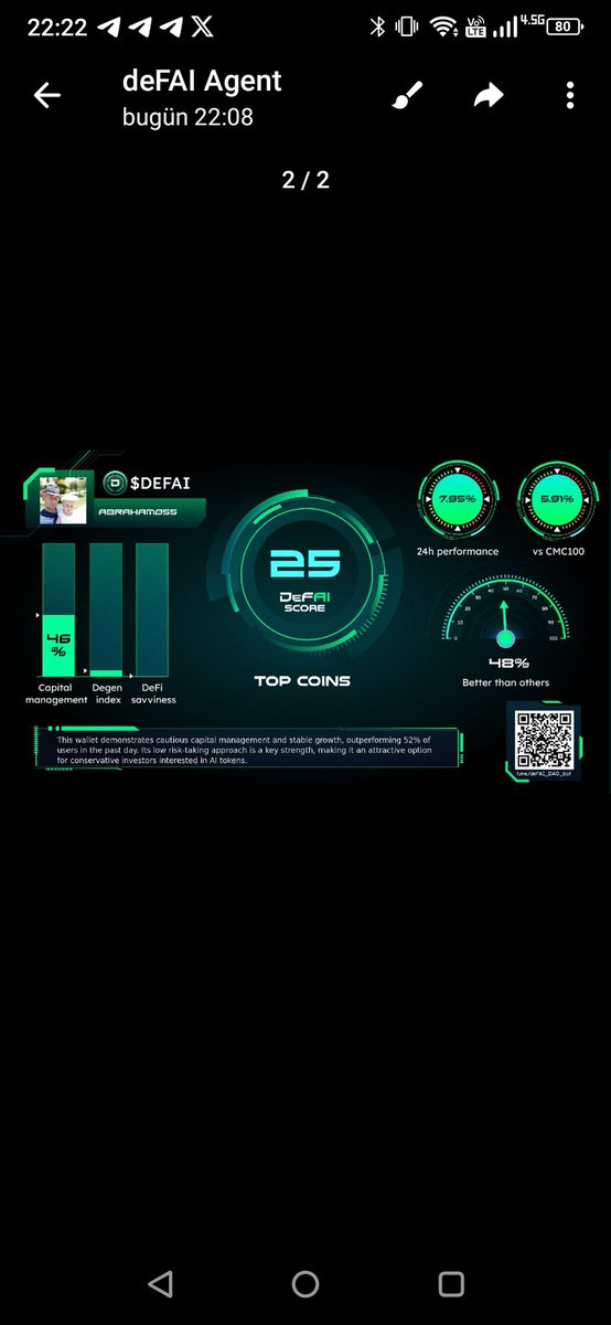 dinccag's tweet photo. @bycoinhunter @DeFAI_DAO Bol şans https://t.co/NmOwQv9dP5