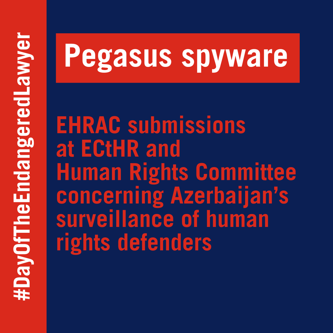 European Human Rights Advocacy Centre (EHRAC) tweet media