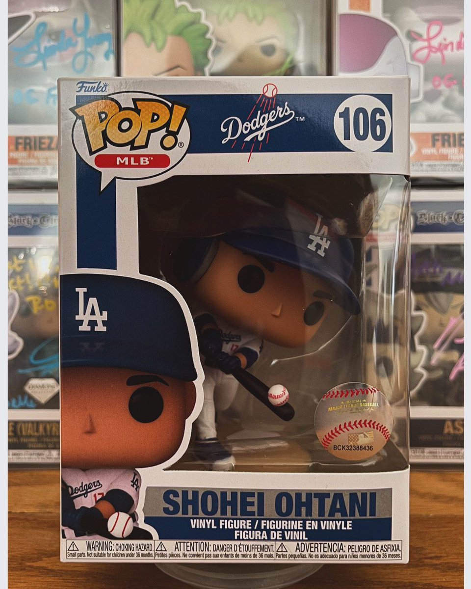 Legendary on the field and in the collection. Shohei Ohtani: the only member of the 50-50 club. 🏆⚾️ #GOAT #shoheiohtani #funko #dodgers #funkoaddict #animeart #funkopop #FlexFriday