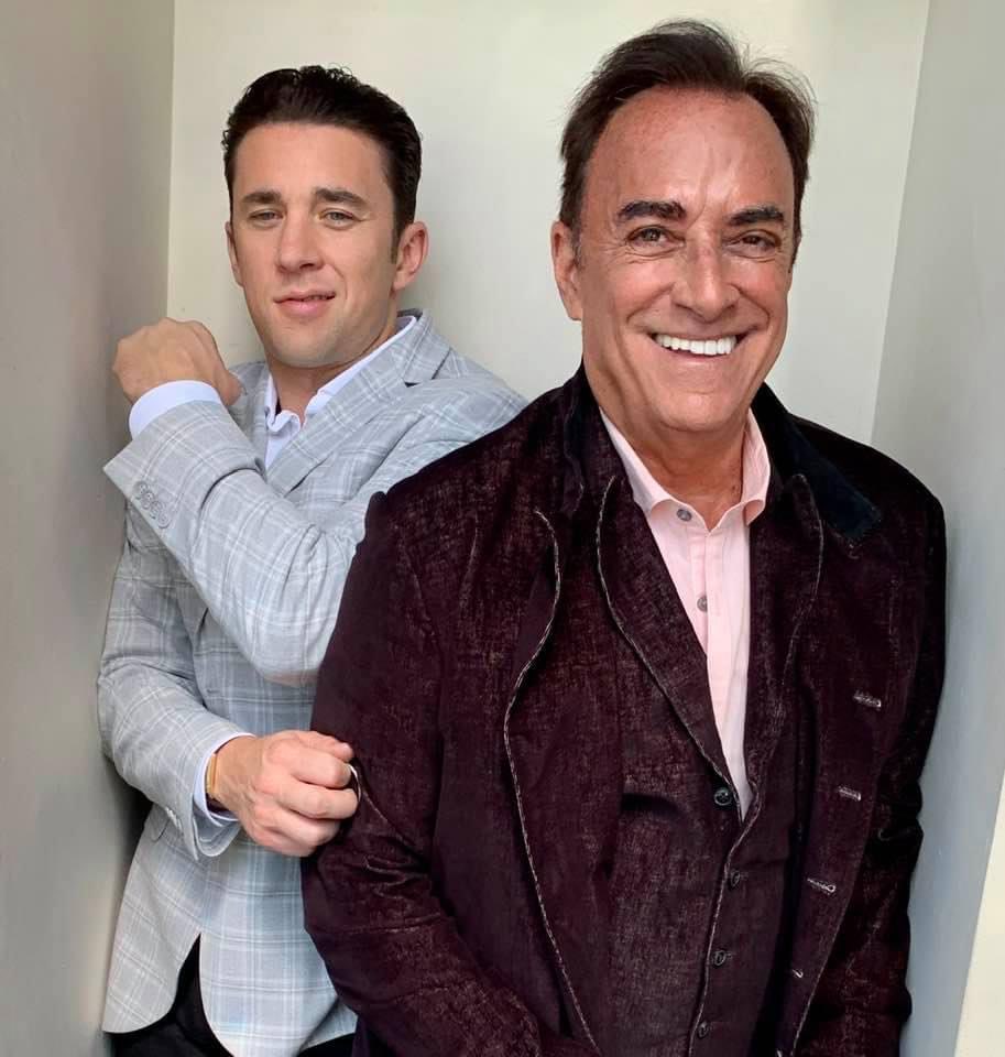 Mama_Hooch's tweet photo. #FunFriday These two always seemed to have fun together whether as Chad and Andre #Chandre or @billymflynn and @ThaaoPenghlis Looking forward to Thaao’s return to @DaysPeacock & some more scenes with these wonderful actors. #DiMeras #brothers #Tony #Chad https://t.co/gJzQB1xDMT