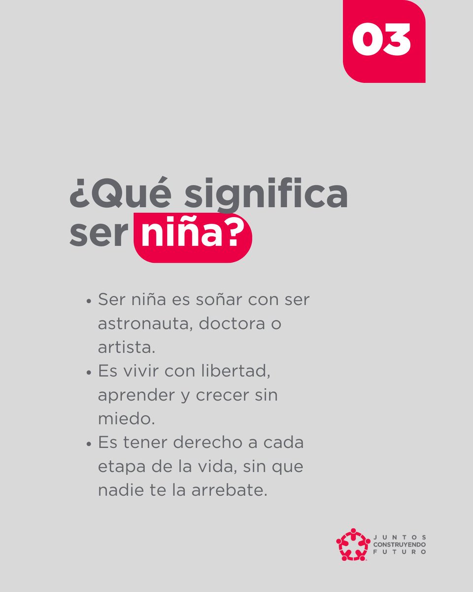 CJCForg's tweet photo. Las niñas no necesitan un anillo. Necesitan lápices, juegos y oportunidades. Hagamos del mundo un lugar donde ellas sean siempre lo que realmente son: niñas.
#JuntosConstruyendoFuturo #Irak  #ValemosJuntos https://t.co/bFUE0movxZ