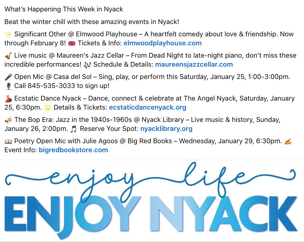 Visit Nyack tweet media