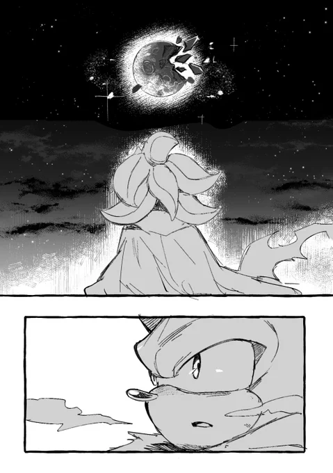Always remain in your heart (1/5)
⚠️Attempted suicide

#ShadowTheHedgehog 