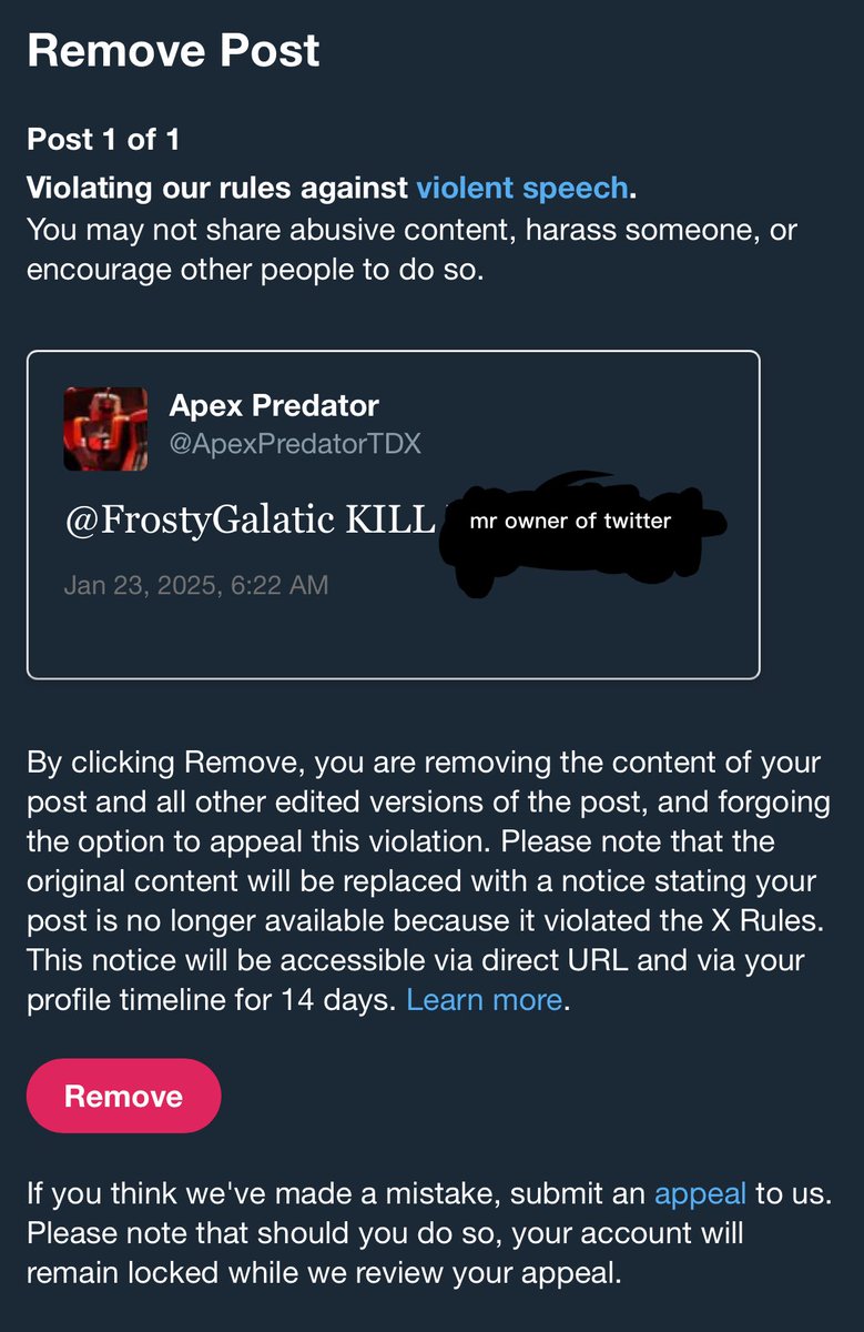 Apex Predator (@ApexPredatorTDX) / Posts / X