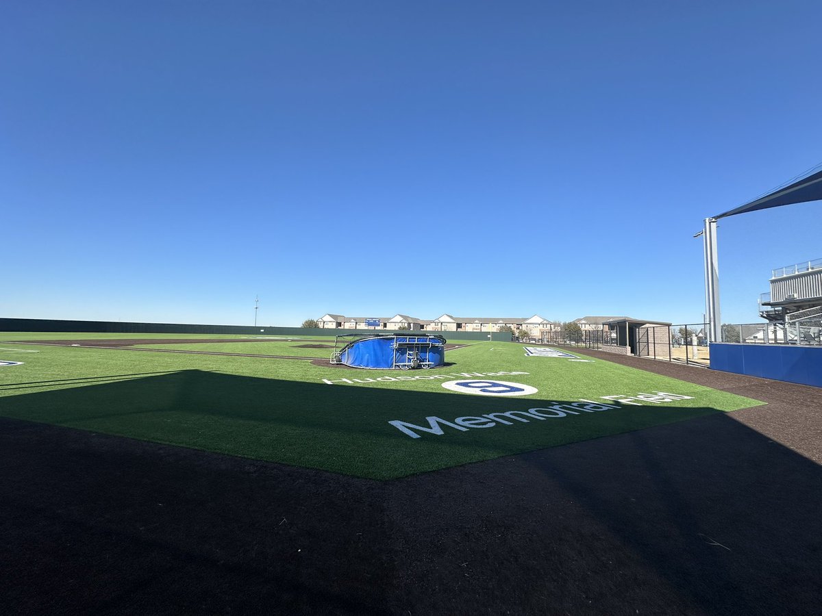 ACU_Baseball's tweet photo. First road series of the year! 🔥😉

Purple vs Black: Friday, Saturday, Sunday 💪

Huge thank you to our neighbor, @Sports_ACS, for the hospitality! 

#ATO | #GoWildcats https://t.co/DFNHDJUzT3