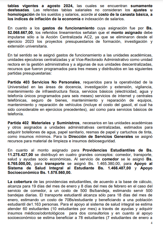 AlvaroMunoz's tweet photo. COMUNICADO PRESUPUESTO #UCLAve EJERCICIO FISCAL 2025. "Las recurrentes insuficiencias presupuestarias desde el 2007, han afectado el funcionamiento y la infraestructura física, tecnológica, de sistemas y vehicular de la Universidad, con graves consecuencias" #Venezuela #UniVE https://t.co/l8OiqREUwd