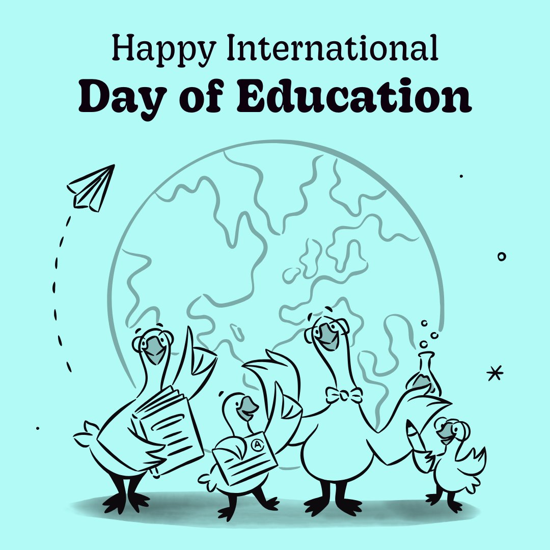 Raise your feathers if you're grateful for teachers like <a href="/MrsRonayne/">Amy Ronayne</a>, <a href="/EricJBentley/">Eric Bentley</a>, @APHalcottMK, <a href="/kerinteach/">Kerin Steigerwalt</a>, &amp; @MagistraZee who make education fun and interactive. 🧡 🙋 🙌 

#internationaleducationday #educationday #education #edtech