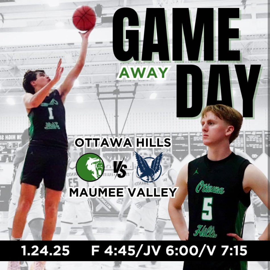 BIG TAAC league Friday night rivalry game tonight! See you there Green Bear Nation!  Beat the Hawks!💪🏀 <a href="/toledosports/">Blade Sports</a> <a href="/BCSNsports/">BCSN</a> <a href="/TylerSeggerman/">H. Tyler Seggerman</a> <a href="/ChaseBachman/">Chase Bachman</a> <a href="/OHLS_GreenBears/">Ottawa Hills Athletics</a> <a href="/OH_Boosters/">Ottawa Hills Athletic Boosters</a>