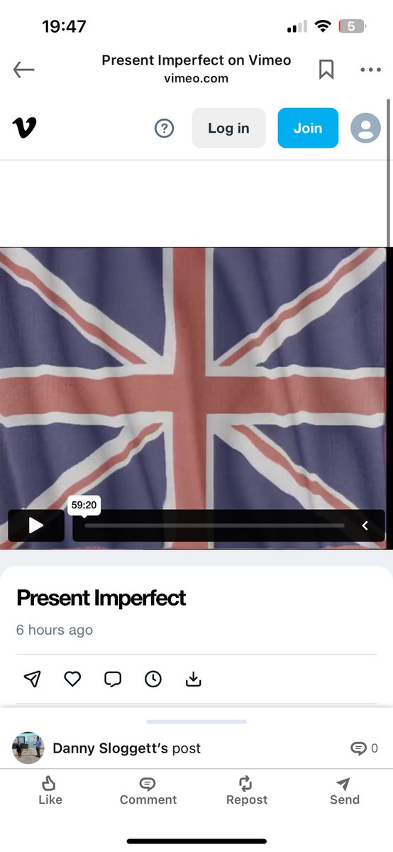 Danny Sloggett Vision tweet media