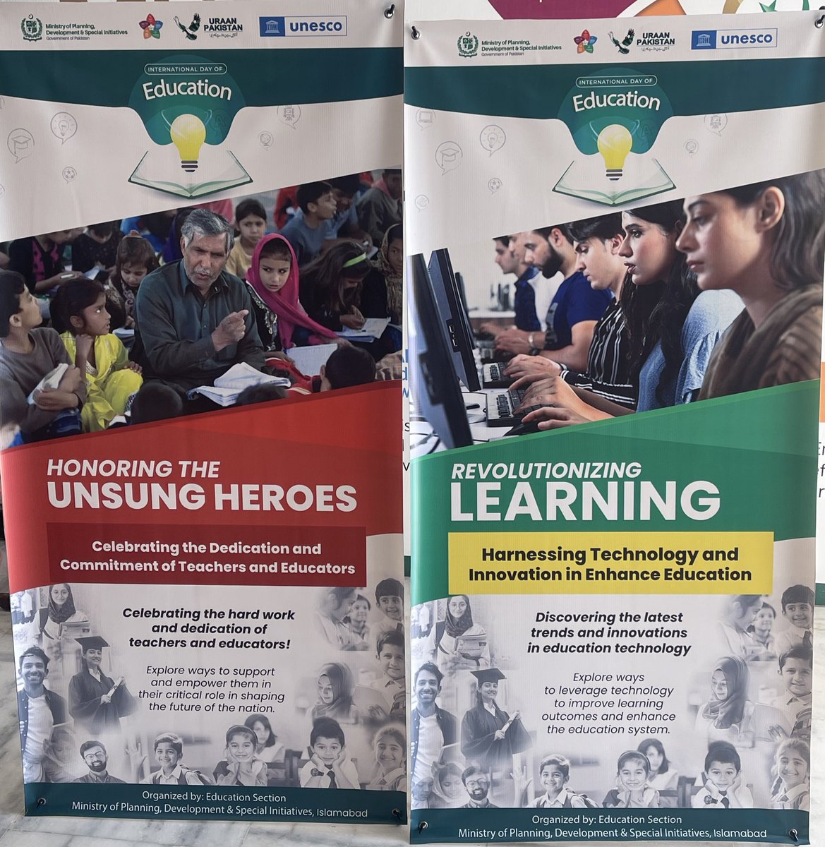 PakistanSDGs's tweet photo. #WorldEducationDay observed at the @PlanComPakistan. @betterpakistan emphasised on the access as well as quality of education along with learning outcomes which is quite low. https://t.co/yrPlyQlakk