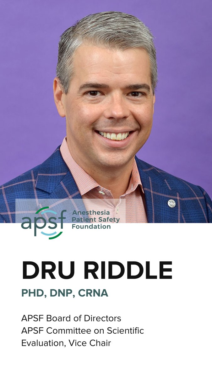 The APSF 🎉celebrates🎉 our CRNA members of the #APSFBoard: 
Lynn Reede, DNP, MBA, CRNA, FNAP 📚 
Desirée Chappell, MSNA, CRNA, FAANA 🎙️ 
Dru Riddle, PhD, DNP, CRNA 🥼 

@northstaranes <a href="/topmedtalk/">TopMedTalk</a> <a href="/nu_saa/">نون</a> <a href="/aanacrna/">AANA</a> #crnaweek #crna #srna #patientsafety