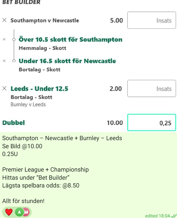 Bettingkar58644's tweet photo. Speltips för helgen!😍
Tiodubbla era pengar!!💸💸
Gå med i vår Telegram GRATIS genom länk i Bion!💰
#DagensTips #BettingSv #Spel #Sportbetting #Odds #DagensSpel #BGåerige #Fotbollstips #SpeltipsSverige #Travtips #Vinnarpodd #DagensDubbel #Stryktipset #Lången #Spelbolag https://t.co/tFHVyjrKOI