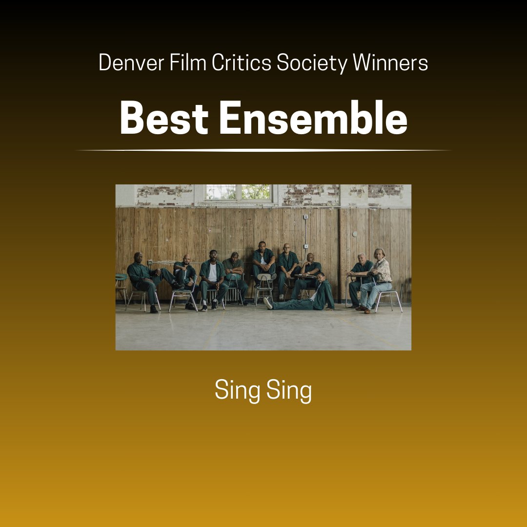 ChillyBoyYT's tweet photo. @coraliefargeat @TryTheSubstance @mubi @A24 @wickedmovie Denver Film Critics Society Winners:
Best Ensemble - Sing Sing
Best Non-live-action Performance - Lupita Nyong'o (The Wild Robot)
#DFCS #FilmTwitter #SingSing #TheWildRobot https://t.co/bPyjTQY59W