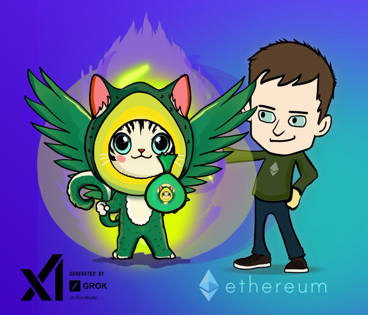 Flying Avocado Cat tweet media