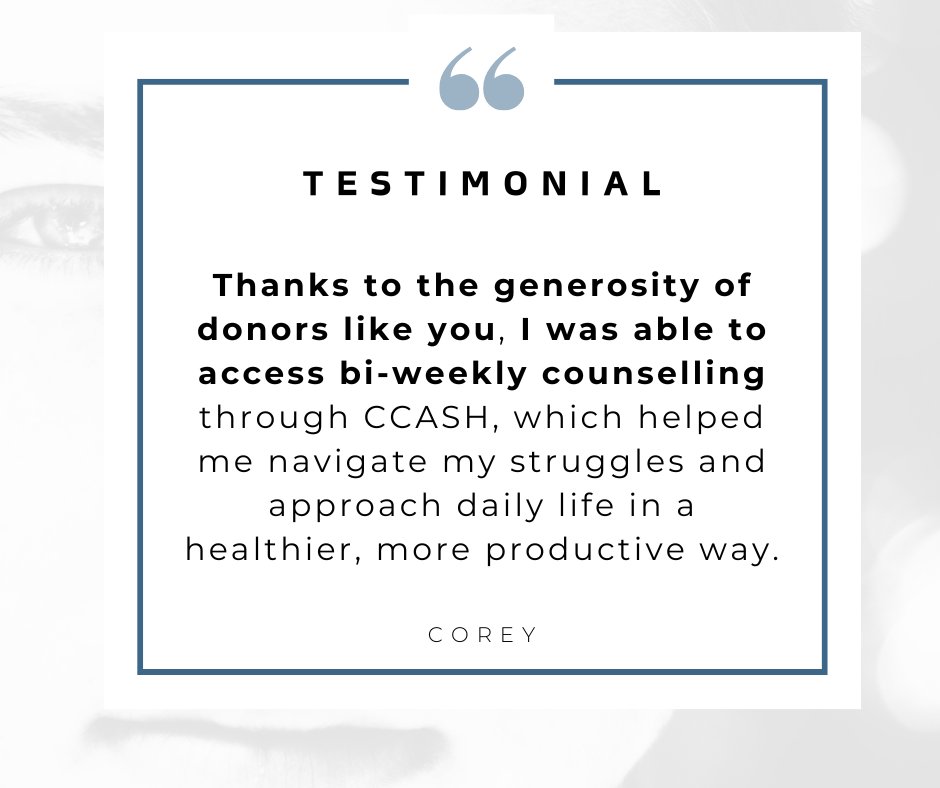 CCASHamilton's tweet photo. Please consider donating to CCASH to support youth mental health and ensure more kids like Corey can get the care they need to thrive. 

To donate, visit https://t.co/4z6Eu35xiA or call 905-525-2012 ext 3139. https://t.co/bVK4sPIuwW