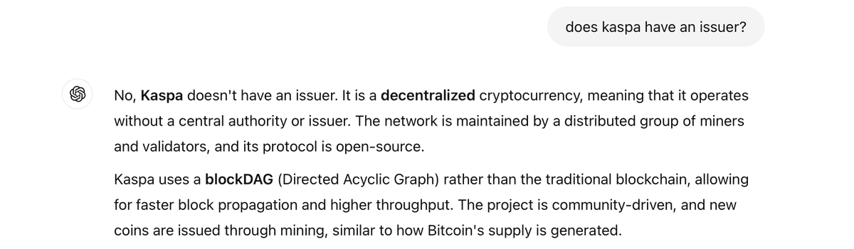 christi61026749's tweet photo. $KAS falls under @saylor's class of "Digital Commodity" alongside $BTC as it is backed by electricity and is predictably issued via code and 'fair from the start' POW mining. https://t.co/qSknpqdFgw