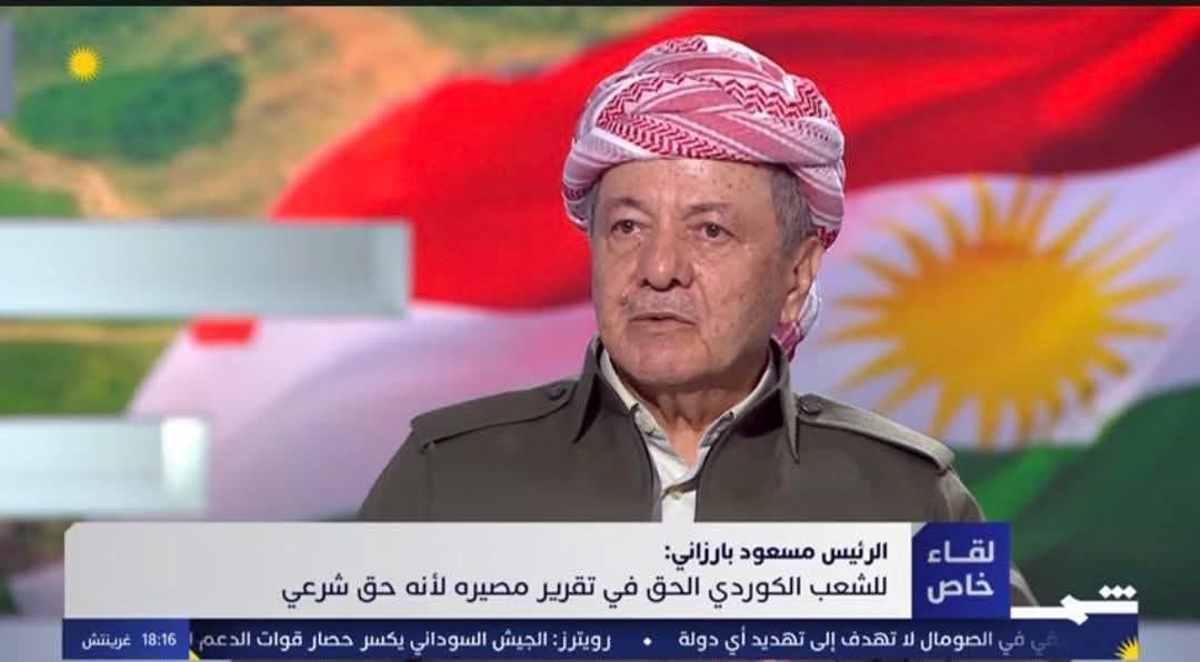 dlshinsofe's tweet photo. #الرئيس #مسعود #بارزاني: لاشك لدي أن الأمة #الكوردية سوف تحصل على حقوقها وهي مسألة وقت وزمن وأنا ضد لجوء الكورد إلى العنف والسلاح لأن القتال يعمق الخلافات والدفاع عن النفس مسألة أخرى.
@masoud_barzani 
@kdpfro 
@shamsnewstv https://t.co/1PiFqaac4A