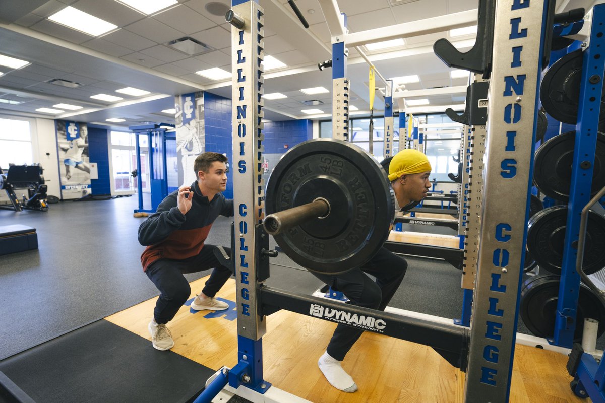 ictrueblue's tweet photo. Real-world experience starts here!
There are so many opportunities for internships externally and internally here at Illinois College. Did you know our students have the opportunity to intern with our strength coaches and work with our sports teams? #GraduateREADY https://t.co/wC0dRZkNfi