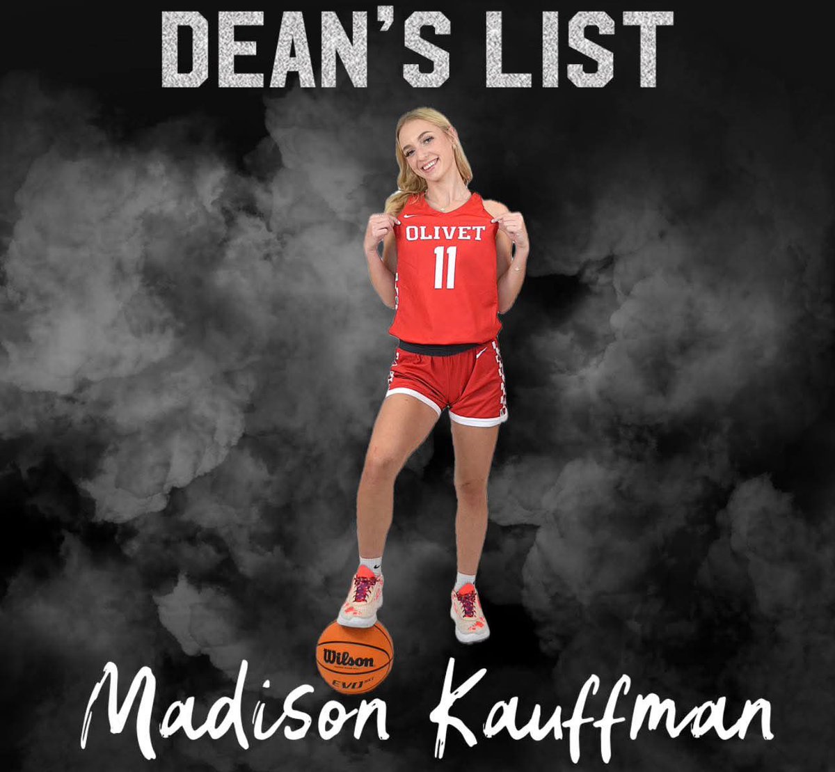 UOlivetWBB's tweet photo. Congratulations to our student-athletes who made the Presidents List (4.0) and Deans Lists (3.5+) for 2024 Fall Semester! 🏀 https://t.co/J1EnHb4hnp