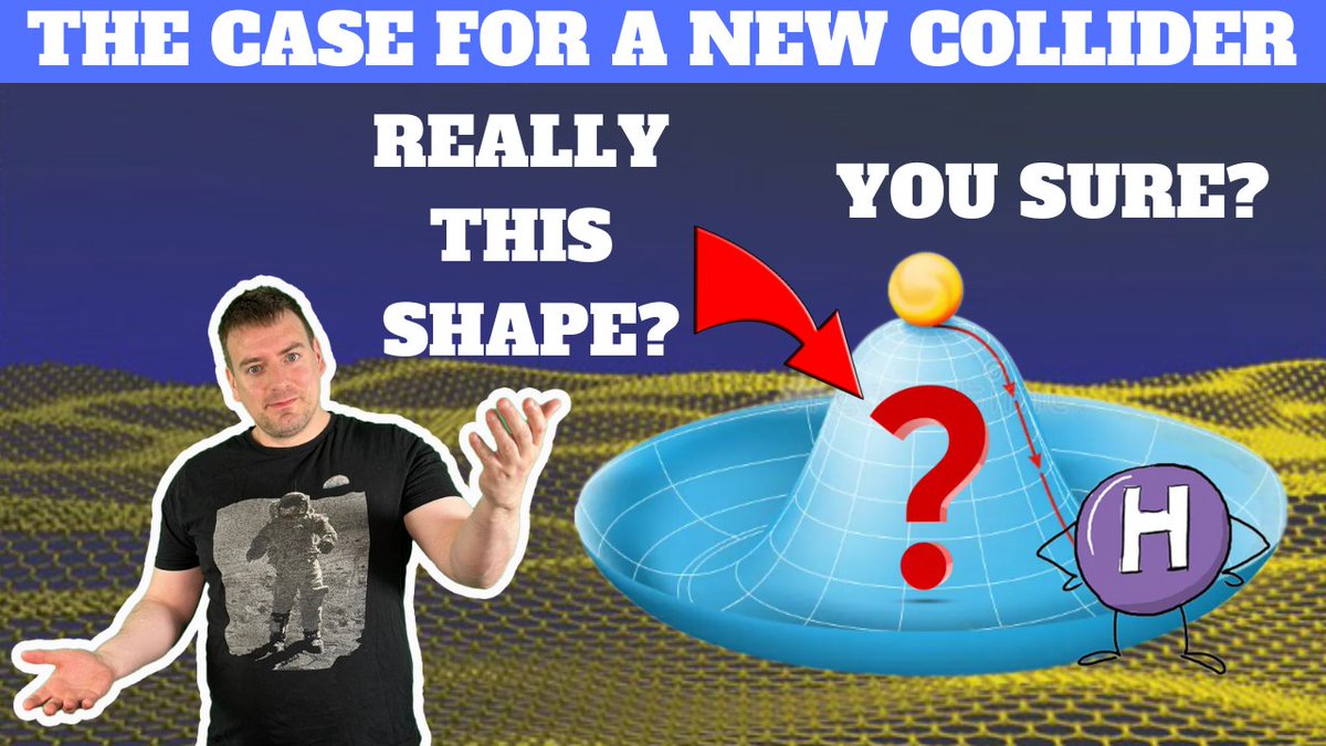Episode 2 of the "Case for a new collider series" is out!

Today, we explore the Higgs potential and how its form in our universe is still a deep mystery that might hide answers to some of the most pressing open questions in particle physics.

Playlist: youtube.com/playlist?list=…