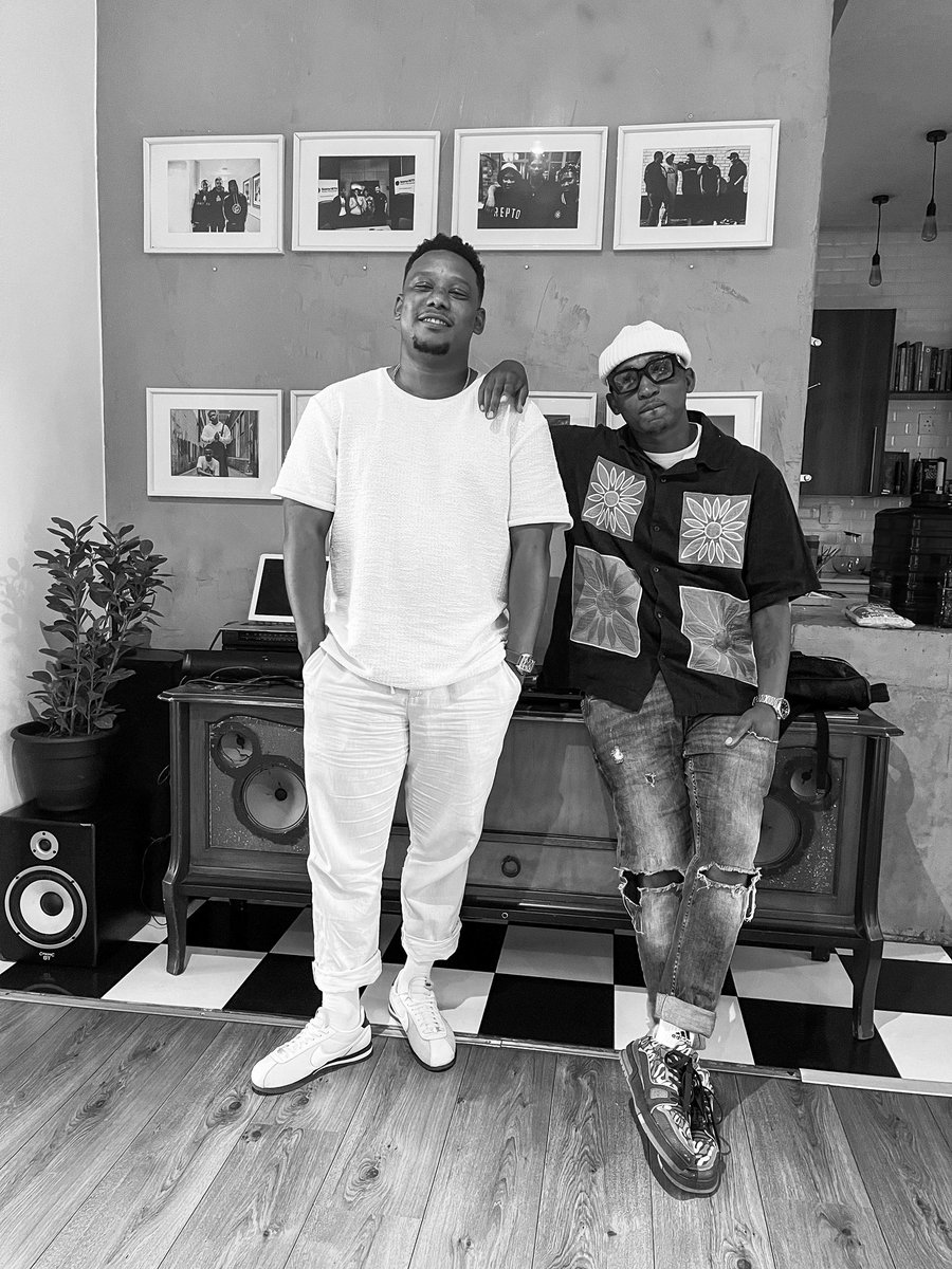Big love to the OG for pulling up to our studio today! <a href="/KhuliChana/">KhuliYano</a> 👑