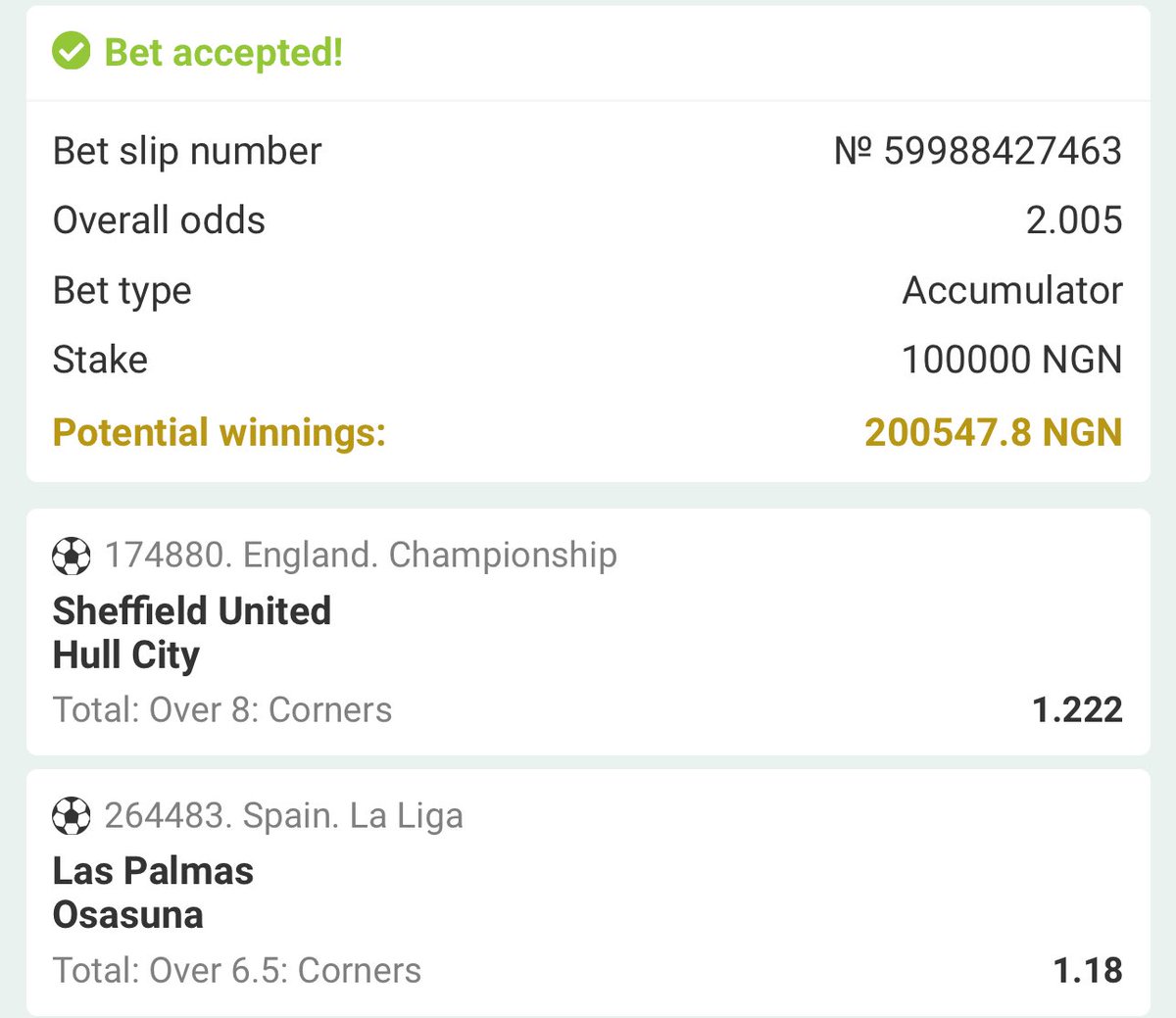 FreshBossTips's tweet photo. Double up on @BetwinnerNg 

Code 👉🏻 ZNGS4

Bet here 👉🏻 https://t.co/eAgh24FY1e

Promo code 👉🏻 FRESHBOSS https://t.co/q00M7FghuD