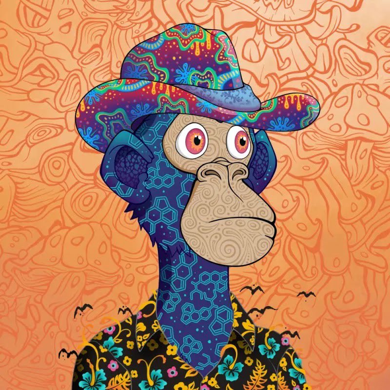 Each TrippinApeNFT contains the metadata for 3 different art collections. Mixing and matching the traits on a single TAT NFT would result in over 700 unique trait combinations. Goals for 2025 🌀🌀

To win this NFT, wear a TAT as your pfp, and drop your wallet in the comments.