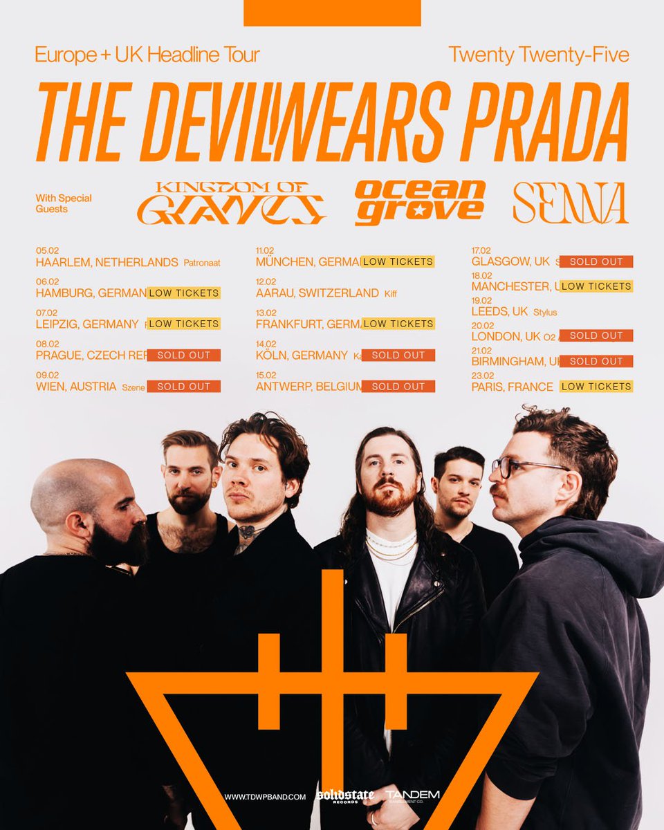 SharpTone Records (@sharptonerecs) on Twitter photo .<a href="/oceangrove/">OCEAN GROVE</a> are joining <a href="/TDWPband/">The Devil Wears Prada</a> on their EU/UK Tour alongside <a href="/kingdomofgiants/">๐๐๐๐๐๐๐ ๐๐
๐๐๐๐๐๐ (NEW EP OUT NOW)</a> and <a href="/sennabandx/">SENNA</a> .<a href="/oceangrove/">OCEAN GROVE</a> are joining <a href="/TDWPband/">The Devil Wears Prada</a> on their EU/UK Tour alongside <a href="/kingdomofgiants/">๐๐๐๐๐๐๐ ๐๐
๐๐๐๐๐๐ (NEW EP OUT NOW)</a> and <a href="/sennabandx/">SENNA</a>