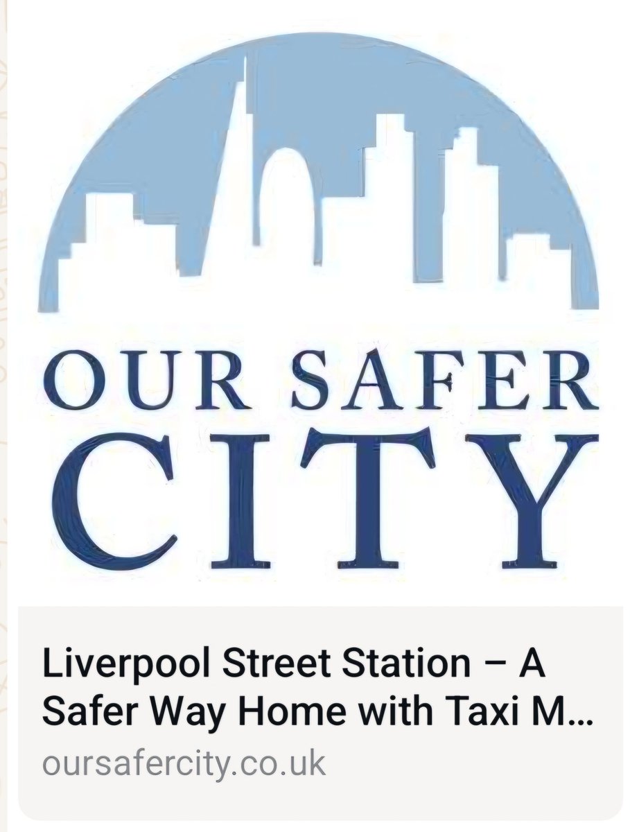 WCHCD (@thewchcd) on Twitter photo The WCHCD is pleased to be a partner in this important initiative which works to make late travel in and from the City of London as safe as possible.
Well done <a href="/LTaximarshalls/">LiverpoolStTaximarshalls</a> our members and all involved including London Taxis working Liverpool Street Station.
#blackcabs The WCHCD is pleased to be a partner in this important initiative which works to make late travel in and from the City of London as safe as possible.
Well done <a href="/LTaximarshalls/">LiverpoolStTaximarshalls</a> our members and all involved including London Taxis working Liverpool Street Station.
#blackcabs