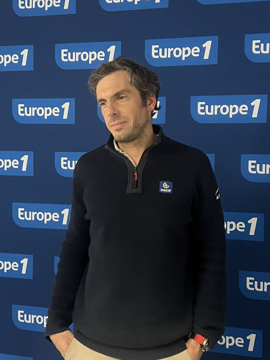 Europe1Sport1's tweet photo. ⛵️Charlie Dalin, le vainqueur du Vendée Globe c’est maintenant sur @Europe1 ! 
21h-22h avec @JacquesVendroux, @Morinerie et Axel May.

À tout de suite ! https://t.co/Wd5YieCFPT