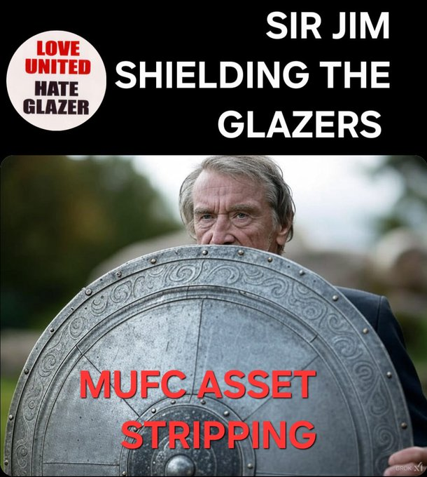 Gazelliottmufc's tweet photo. #GlazersOut #GlazersAreCowards #GlazersAreVermin #GlazersArePoison #GlazersAreParasites #GlazersAndRatcliffeOut #IneosOutNOW #mufc 

GET HIM OUT https://t.co/hjDizj3O3u