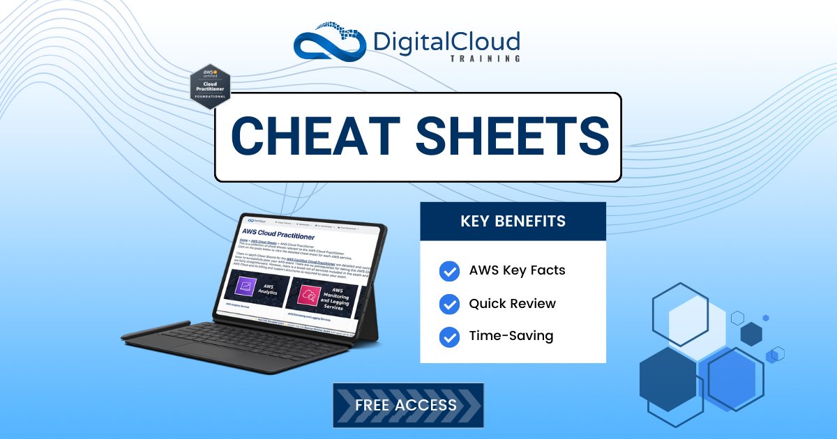 nealkdavis's tweet photo. 🛠️ Get the confidence to pass your #AWSCloudPractitioner exam!

Our popular cheat sheets break down everything you need to know, from services to billing structures. Start your exam prep today! 🌟

👉 https://t.co/M9tzYTor0m

#AWS #ExamTips https://t.co/C6GSGlxluS