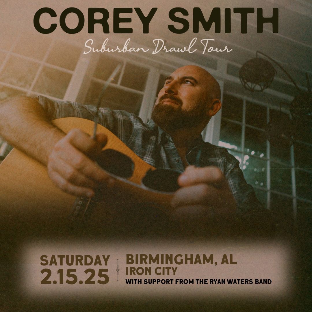 Iron City Bham (@ironcitybham) on Twitter photo <a href="/ryanwatersband/">Ryan Waters Band</a> just added in support of <a href="/coreysmithmusic/">Corey Smith</a> at Iron City on Saturday, February 15! Going to be a great night of country ⭐ <a href="/ryanwatersband/">Ryan Waters Band</a> just added in support of <a href="/coreysmithmusic/">Corey Smith</a> at Iron City on Saturday, February 15! Going to be a great night of country ⭐