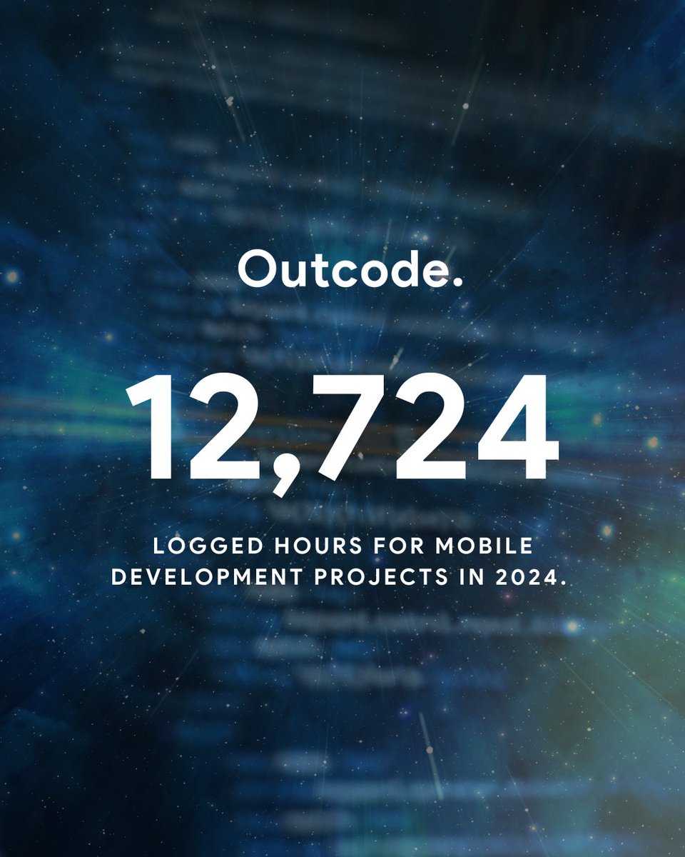 OutCodeSoftware's tweet image. From sleek interfaces to seamless user experiences, our team at Outcode Software has dedicated 12,724 hours last year to building cutting-edge mobile apps that empower businesses and delight users worldwide.
#MobileDevelopment #OutcodeSoftware #AppDevelopment