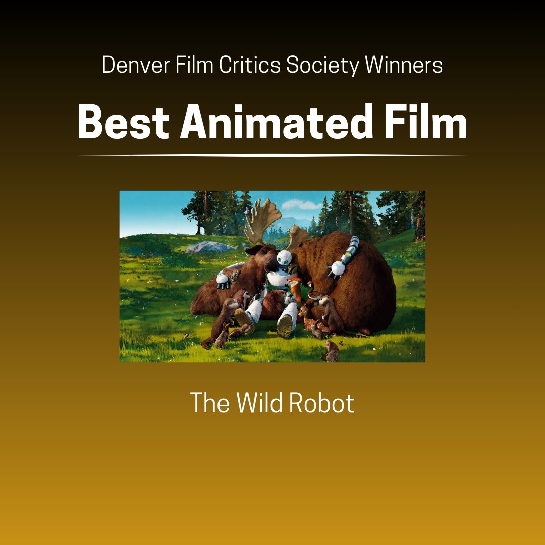 ChillyBoyYT's tweet photo. @coraliefargeat @TryTheSubstance @mubi @A24 @wickedmovie @Lupita_Nyongo @challengersmov @dunemovie @monkeymanmovie @NosferatuFilm Denver Film Critics Society Winners:
Best Horror - The Substance
Best Animated Film - The Wild Robot
Best Comedy - Anora
#DFCS #FilmTwitter #TheSustance #TheWildRobot #Anora #Animation https://t.co/wKiViNylhk