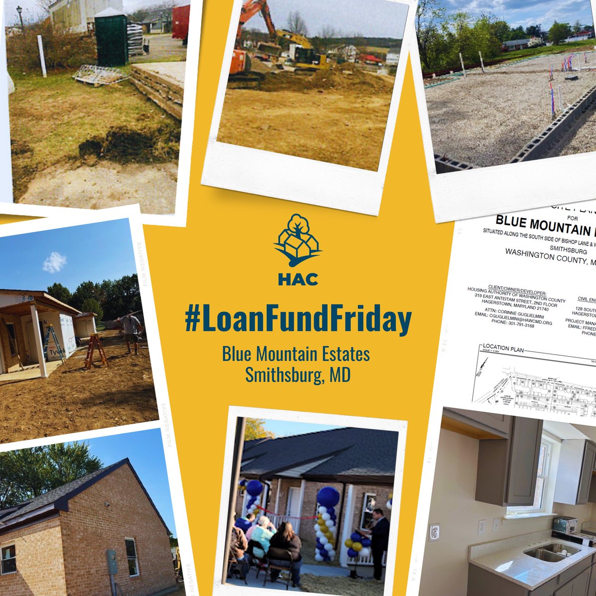 HAC’s $2M loan helped the Housing Authority of Washington County, MD, expand Blue Mountain Estates, adding 12 new affordable units for seniors to an existing 28-unit development. All 40 units serve households below 80% AMI, with many available to voucher holders.

#LoanFundFriday