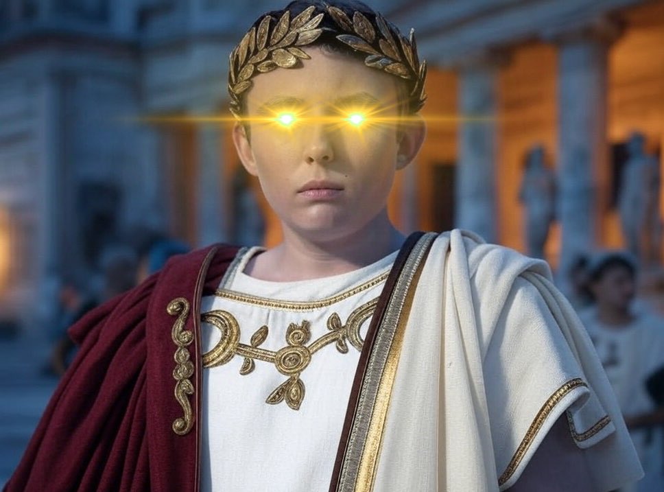 CristusVictor's tweet image. Not only a king but an emperor.