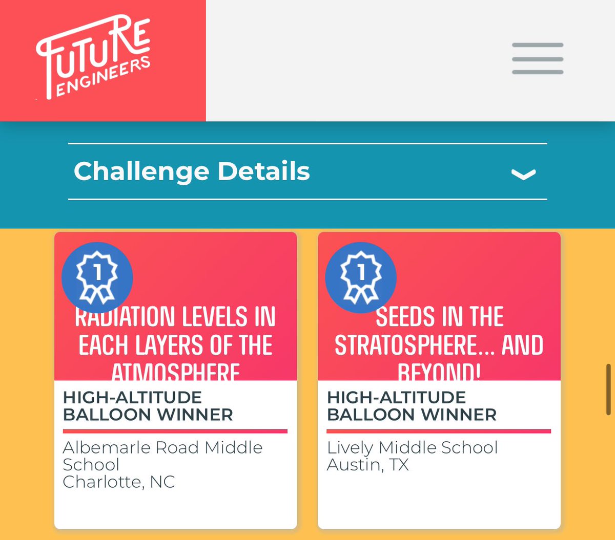 ShaynaTipton's tweet photo. CONGRATULATIONS to @LivelyFalcons engineering students! Lively was one of sixty teams across the nation to be selected as a winner for the NASA TechRise Student Challenge! 

Our team will build an experiment for a suborbital flight test on a NASA-sponsored high-altitude balloon! https://t.co/nz7KPO7TTO