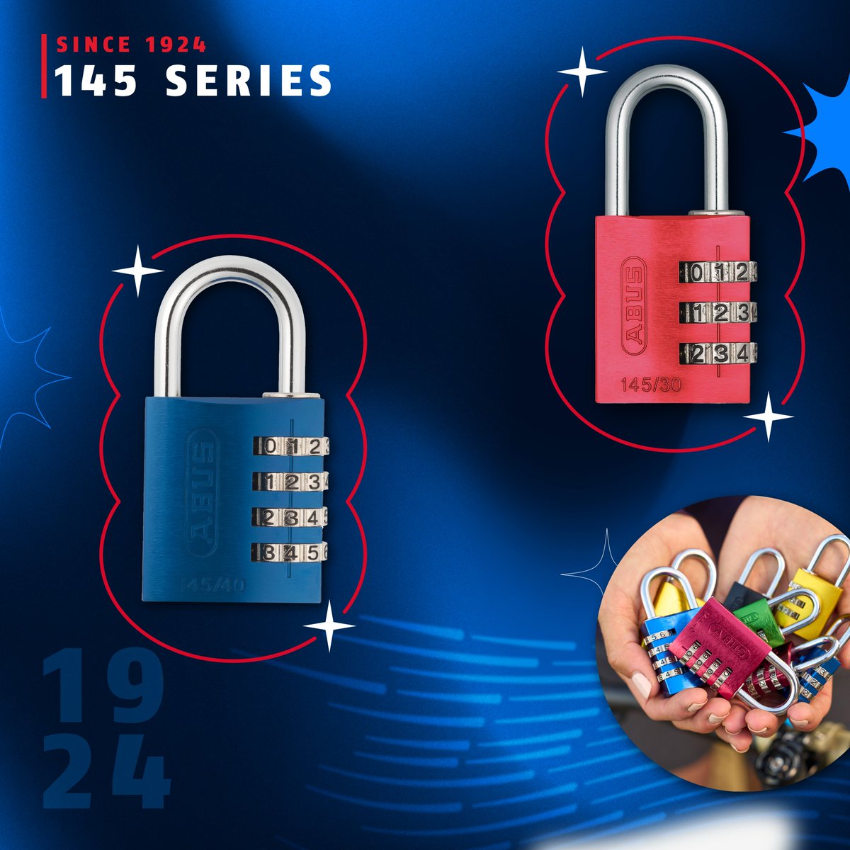 📣 Secure your essentials with the ABUS 145 Series padlock. Lightweight, durable, and reliable security wherever you need it. Available in a range of colors to match your needs 🔒

Tap the link to grab your ABUS lock today! 👇
amzn.to/3OFanby

#Secure