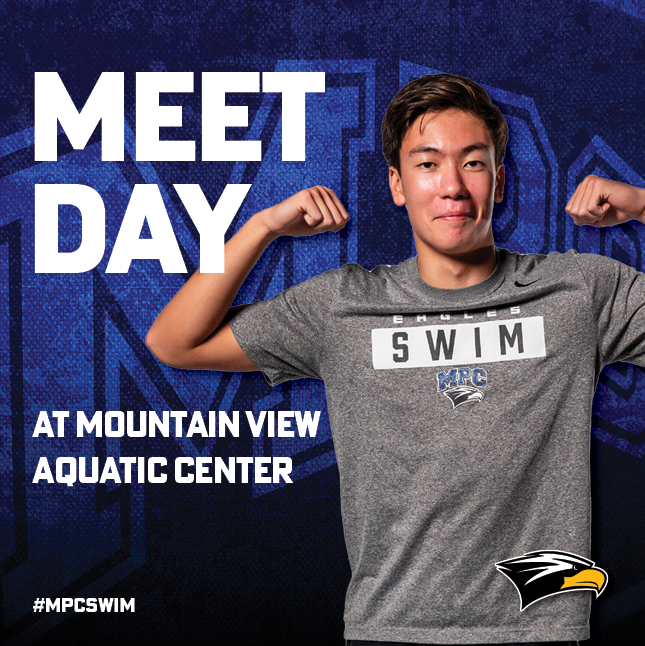 MPCAthletics's tweet photo. Our varsity #MPCSwim team is competing in the Cobb County Championship. Wishing them luck as they swim throughout the weekend at the Mountain View Aquatic Center. Let's go Eagles! #FunToWatch https://t.co/KkicjdRXek