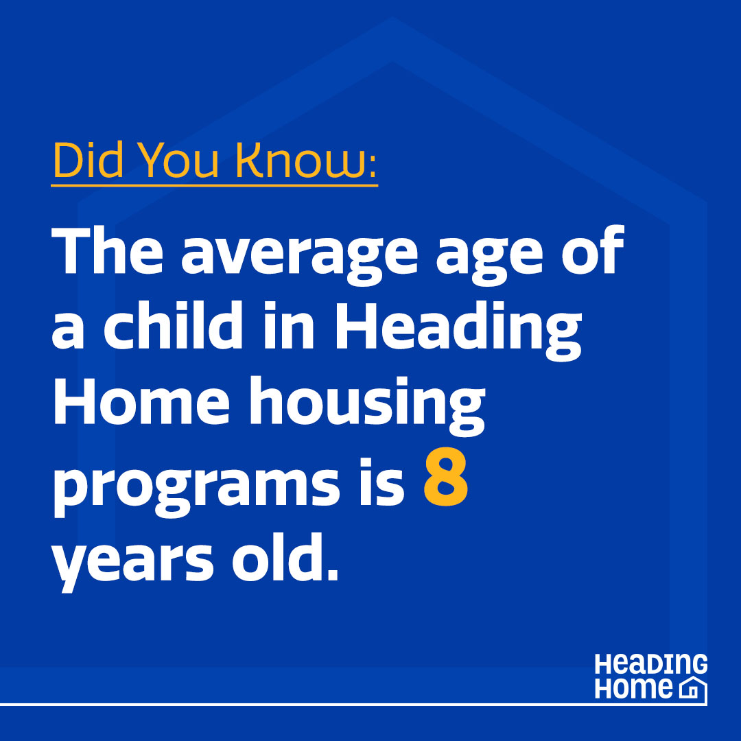 Over half of all Heading Home clients in housing programs are children. We’re working to make sure every child in Eastern Massachusetts has a place to call home.