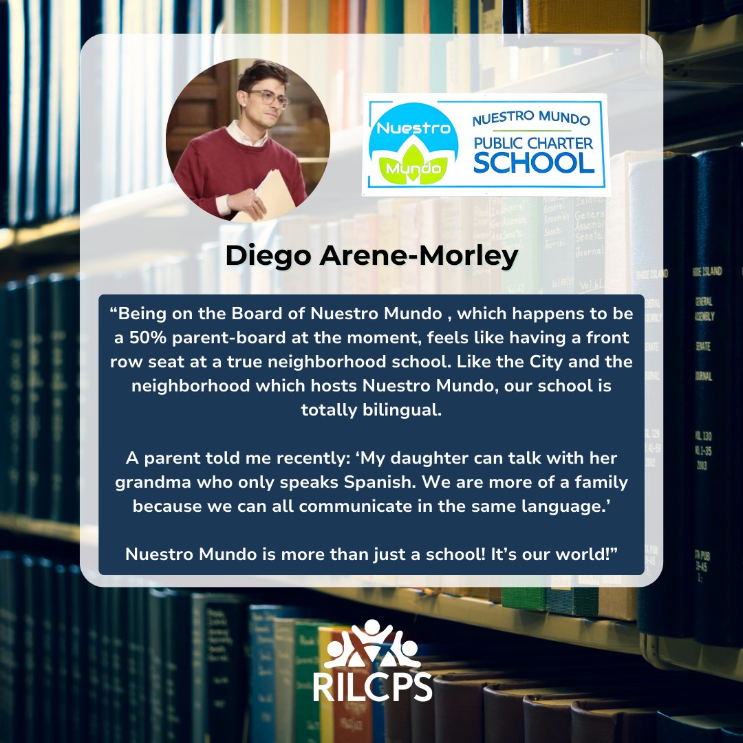 Rhode Island League of Charter Public Schools (@ri_charters) on Twitter photo ⭐ #SchoolBoardRecognitionMonth ⭐
Meet one of the incredible leaders guiding #RICharterPublicSchools! This <a href="/NuestroMundoPCS/">Nuestro Mundo Public Charter School</a> board member fosters a bilingual, neighborhood-centered school, empowering students & strengthening families.
Let’s celebrate their leadership! ⭐ #SchoolBoardRecognitionMonth ⭐
Meet one of the incredible leaders guiding #RICharterPublicSchools! This <a href="/NuestroMundoPCS/">Nuestro Mundo Public Charter School</a> board member fosters a bilingual, neighborhood-centered school, empowering students & strengthening families.
Let’s celebrate their leadership!