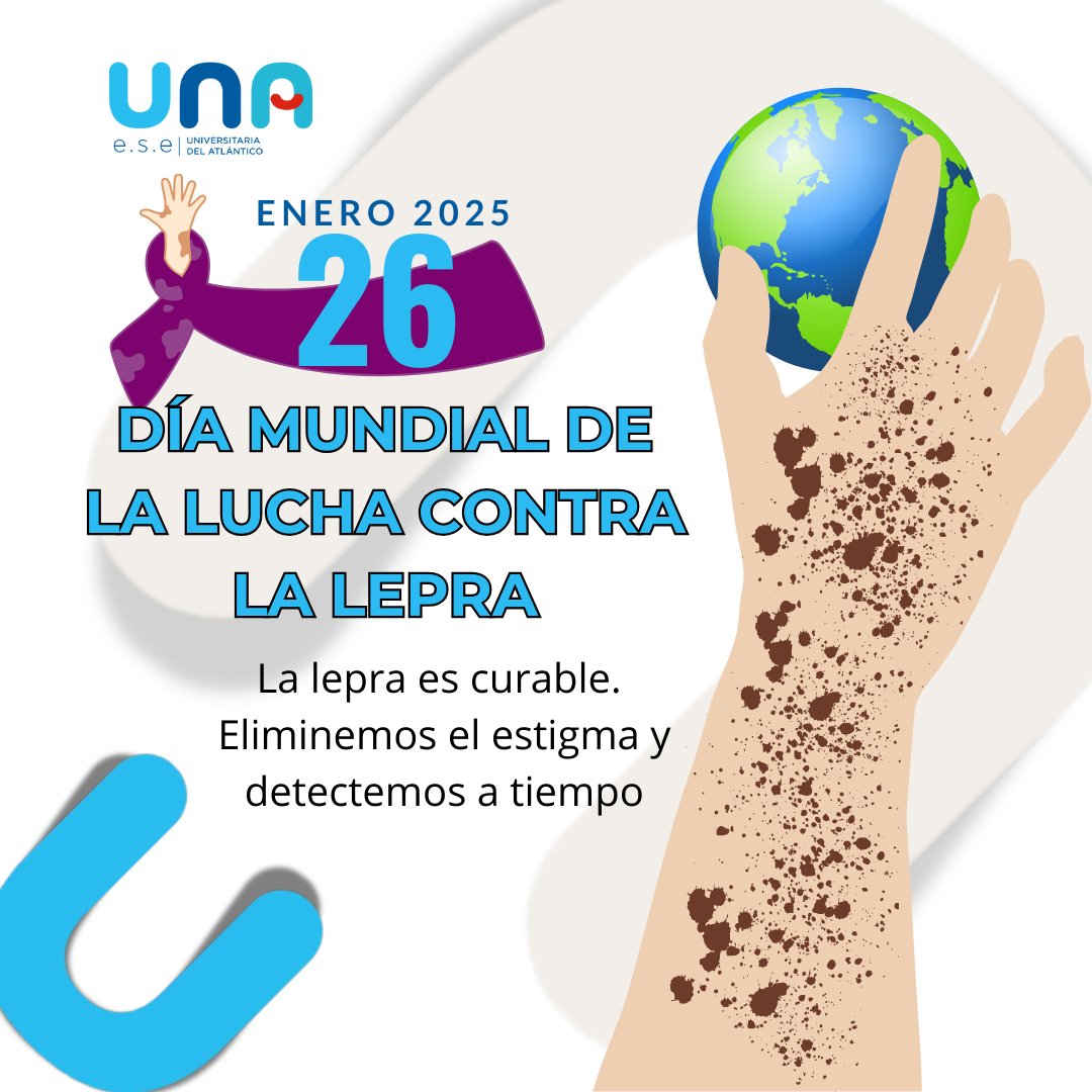 eseunaa's tweet photo. #DíaMundialContraLaLepra
#LepraEsCurable
#EliminemosElEstigma
#PrevenciónYDiagnóstico
#todossomosuna https://t.co/KClRGMmnYk