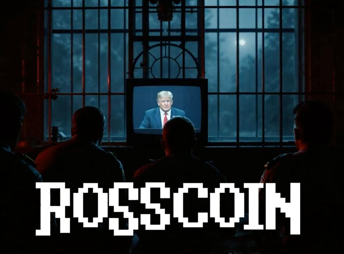 Freedom is worth fighting for.

$ROSSCOIN