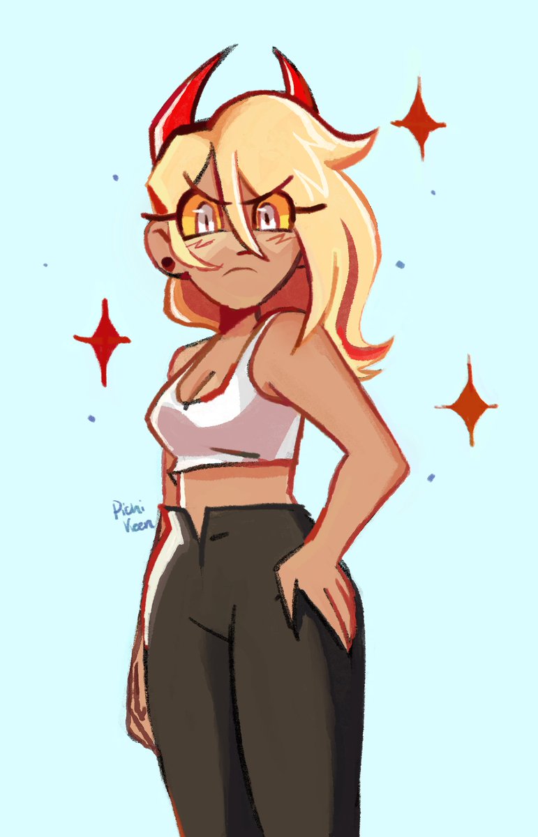 Pichikeen's tweet image. Hazel doodle I dug up